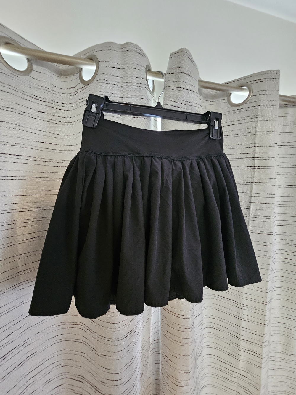 Black Pleated Mini Skirt - Classic Women's Skirt